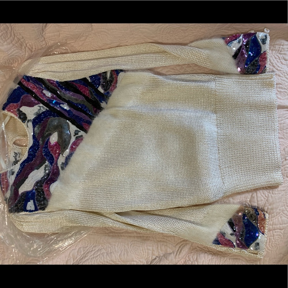 Vintage Sequin Knit set